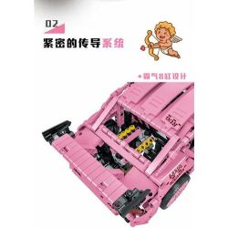 MorkModel 023024-1 023024-2 023024-3 Mork Model 023024-1 023024-2 023024-3 non  PORSCHE 911 GT 1:14 tỷ lệ 1:14 bộ đồ chơi xếp lắp ráp ghép mô hình  GT RACING Kỹ Thuật Công Nghệ Cao Mô Hình Phương Tiện 1268 khối