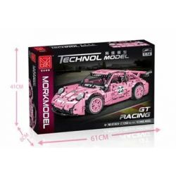 MorkModel 023024-1 023024-2 023024-3 Mork Model 023024-1 023024-2 023024-3 non  PORSCHE 911 GT 1:14 tỷ lệ 1:14 bộ đồ chơi xếp lắp ráp ghép mô hình  GT RACING Kỹ Thuật Công Nghệ Cao Mô Hình Phương Tiện 1268 khối
