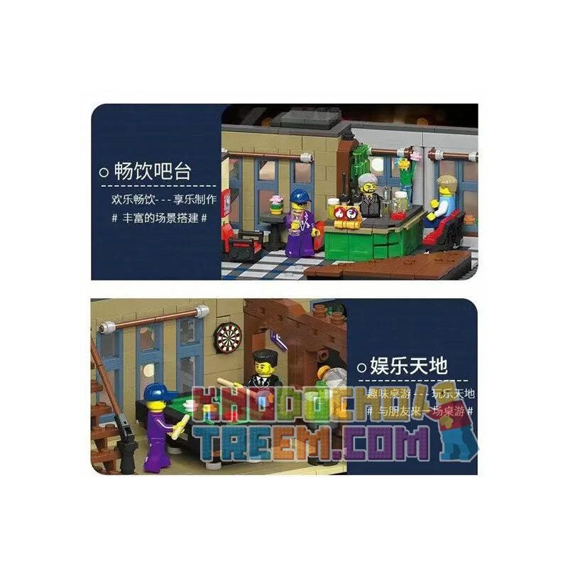 JIESTAR 89107 REBRICKABLE MOC-30010 30010 MOC30010 non  LION BAR. bộ đồ chơi xếp lắp ráp ghép mô hình Modular Buildings LION PUB Mô Hình Nhà Cửa 5892 khối JIESTAR 89107 REBRICKABLE MOC-30010 30010 MOC30010 non  LION BAR. bộ đồ chơi xếp lắp ráp ghép mô hình Modular Buildings LION PUB Mô Hình Nhà Cửa 5892 khối