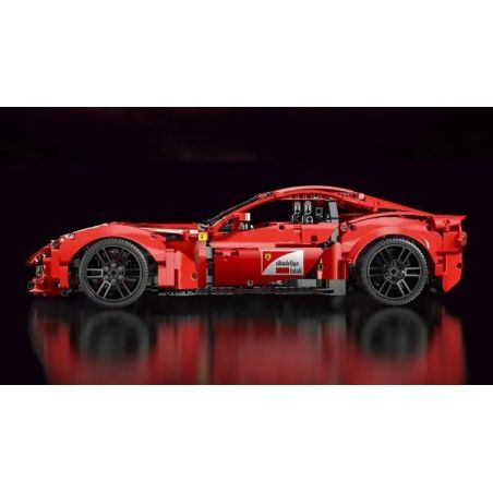 REBRICKABLE MOC-66207 66207 MOC66207 TA GAOLE T5001 5001 non  FERRARI F12 BERLINETTA 1:10 tỷ lệ 1:10 bộ đồ chơi xếp lắp ráp ghép mô hình  Kỹ Thuật Công Nghệ Cao Mô Hình Phương Tiện 1171 khối