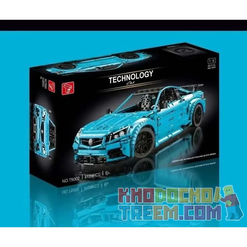 CACO C005 REBRICKABLE MOC-60193 60193 MOC60193 SUPER 18K K150 TA GAOLE T5002 5002 non  MERCEDES-BENZ C63 AMG tỷ lệ 1:8 bộ đồ chơi xếp lắp ráp ghép mô hình MERCEDES BENZ C63 AMG 3897 khối