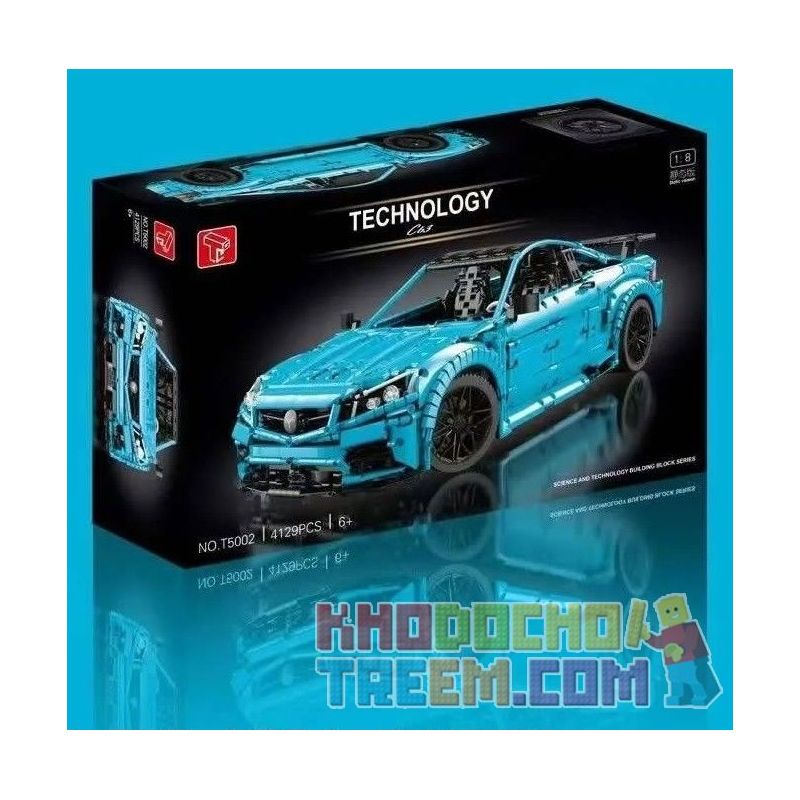 CACO C005 REBRICKABLE MOC-60193 60193 MOC60193 SUPER 18K K150 TA GAOLE T5002 5002 non  MERCEDES-BENZ C63 AMG tỷ lệ 1:8 bộ đồ chơi xếp lắp ráp ghép mô hình MERCEDES BENZ C63 AMG 3897 khối