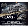 PanlosBrick 628008 Panlos Brick 628008 non  ĐỨC CARL NẶNG SILICON bộ đồ chơi xếp lắp ráp ghép mô hình Military Army KARI CARRONADE Quân Sự Bộ Đội 4158 khối