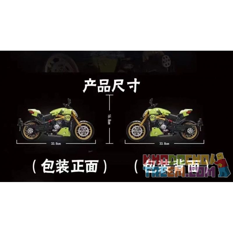 K BOX 10212 non  DUCADI. bộ đồ chơi xếp lắp ráp ghép mô hình  DUCATI DIAVEL1260 LAMBORGHINI Kỹ Thuật Công Nghệ Cao Mô Hình Phương Tiện 1018 khối