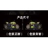 K BOX 10212 non  DUCADI. bộ đồ chơi xếp lắp ráp ghép mô hình  DUCATI DIAVEL1260 LAMBORGHINI Kỹ Thuật Công Nghệ Cao Mô Hình Phương Tiện 1018 khối