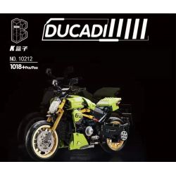K BOX 10212 non  DUCADI. bộ đồ chơi xếp lắp ráp ghép mô hình  DUCATI DIAVEL1260 LAMBORGHINI Kỹ Thuật Công Nghệ Cao Mô Hình Phương Tiện 1018 khối