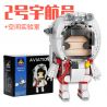Kazi KY83017 83017 KY83018 83018 KY83019 83019 KY83020 83020 non  PHI HÀNH GIA VÀ CÔNG CỤ HÀNG KHÔNG VŨ TRỤ MINI 4 bộ đồ chơi xếp lắp ráp ghép mô hình Brickheadz AVIATION Nhân Vật Đầu To 793 khối