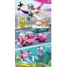 SLUBAN M38-B0921 B0921 0921 M38B0921 38-B0921 non  GIẤC MƠ MÀU HỒNG 4 MÁY BAY THIÊN ĐƯỜNG XE THÚ CƯNG MENGLE HƠI TINH CỠ KHÁM PHÁ TÀU NGẦM bộ đồ chơi xếp lắp ráp ghép mô hình Girl Con Gái 461 khối