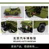 SEMBO 705700 non  XE OFF-ROAD BẮC KINH J212 TẠI (1974) bộ đồ chơi xếp lắp ráp ghép mô hình Creator BJ212 LIGHT OFF ROAD VEHICLE Sáng Tạo 662 khối