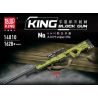 MouldKing 14010 Mould King 14010 non  SÚNG TRƯỜNG BẮN TỈA AWM. bộ đồ chơi xếp lắp ráp ghép mô hình Gun AWM SNIPER RIFLE 1628 khối