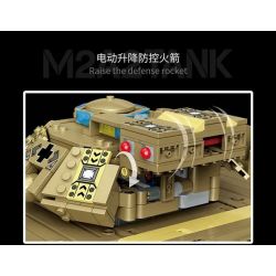 MOYU BLOCK MY86001 86001 non  BỂ BỌC THÉP BỘ BINH M2A2 bộ đồ chơi xếp lắp ráp ghép mô hình  M2A2 TANK Kỹ Thuật Công Nghệ Cao Mô Hình Phương Tiện 1763 khối