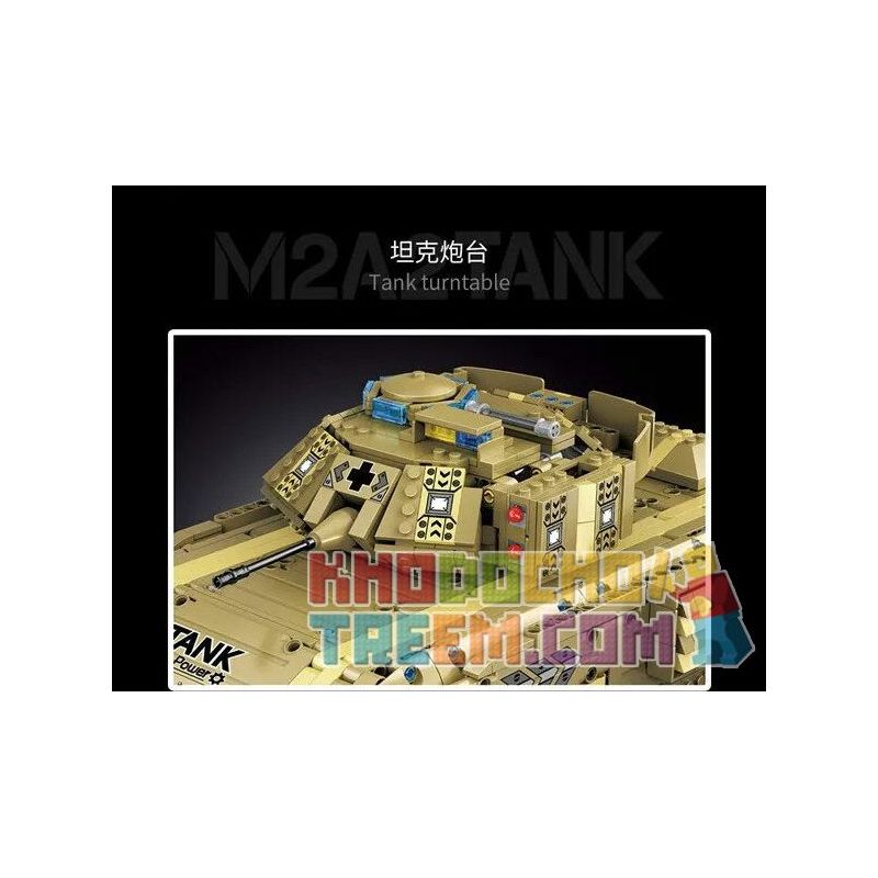 MOYU BLOCK MY86001 86001 non  BỂ BỌC THÉP BỘ BINH M2A2 bộ đồ chơi xếp lắp ráp ghép mô hình  M2A2 TANK Kỹ Thuật Công Nghệ Cao Mô Hình Phương Tiện 1763 khối