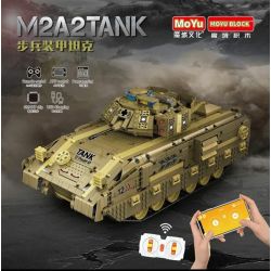 MOYU BLOCK MY86001 86001 non  BỂ BỌC THÉP BỘ BINH M2A2 bộ đồ chơi xếp lắp ráp ghép mô hình  M2A2 TANK Kỹ Thuật Công Nghệ Cao Mô Hình Phương Tiện 1763 khối