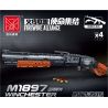 MorkModel 051003 Mork Model 051003 non  M1897 WINCHESTER. bộ đồ chơi xếp lắp ráp ghép mô hình FIREWIRE ALLIANCE WINCHESTER 791 khối