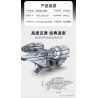 MorkModel 032002 Mork Model 032002 REBRICKABLE MOC-37840 37840 MOC37840 non  VƯƠNG MIỆN DAO CẠO KHỔNG LỒ bộ đồ chơi xếp lắp ráp ghép mô hình Movie & Game THE RAZOR CREST Phim Và Trò Chơi 4064 khối