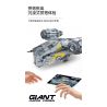 MorkModel 032002 Mork Model 032002 REBRICKABLE MOC-37840 37840 MOC37840 non  VƯƠNG MIỆN DAO CẠO KHỔNG LỒ bộ đồ chơi xếp lắp ráp ghép mô hình Movie & Game THE RAZOR CREST Phim Và Trò Chơi 4064 khối