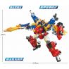 ZHEGAO ZG0111 0111 non  CRIT HYUN DRAGON MACHINE 2 KẾT HỢP RIGONS QUAN TRỌNG KNIGHT bộ đồ chơi xếp lắp ráp ghép mô hình 898 khối