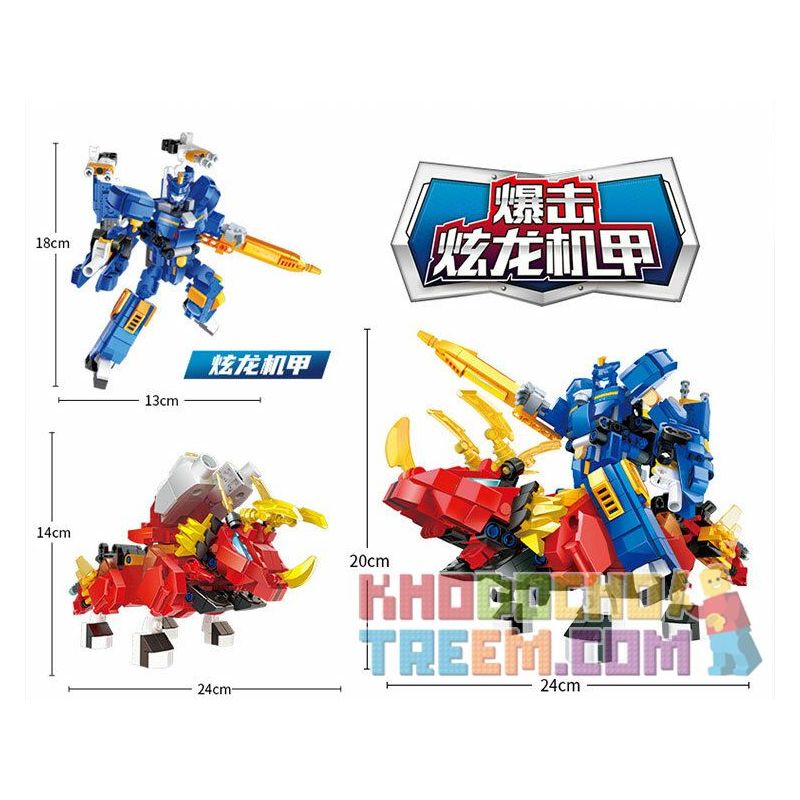 ZHEGAO ZG0111 0111 non  CRIT HYUN DRAGON MACHINE 2 KẾT HỢP RIGONS QUAN TRỌNG KNIGHT bộ đồ chơi xếp lắp ráp ghép mô hình 898 khối