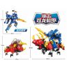 ZHEGAO ZG0111 0111 non  CRIT HYUN DRAGON MACHINE 2 KẾT HỢP RIGONS QUAN TRỌNG KNIGHT bộ đồ chơi xếp lắp ráp ghép mô hình 898 khối