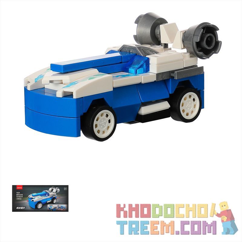 MINISO 607200 607201 607202 607203 607204 607205 607206 607207 non  MINI-BACK CAR 8 SÚNG THÉP BỐN BÁNH PIONEER EAGLE ĐÊM SÔNG SAO TỐC ĐỘ NGỰA HOANG PHANTOM WEILONG ĐUỔI THEO GIÓ CON ĐƯỜNG CƯỠI NGƯỜI ĐIÊN bộ đồ chơi xếp lắp ráp ghép mô hình Mini Racing Pacemaker Đua Xe Mini 640 khối