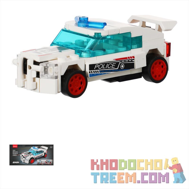 MINISO 607200 607201 607202 607203 607204 607205 607206 607207 non  MINI-BACK CAR 8 SÚNG THÉP BỐN BÁNH PIONEER EAGLE ĐÊM SÔNG SAO TỐC ĐỘ NGỰA HOANG PHANTOM WEILONG ĐUỔI THEO GIÓ CON ĐƯỜNG CƯỠI NGƯỜI ĐIÊN bộ đồ chơi xếp lắp ráp ghép mô hình Mini Racing Pacemaker Đua Xe Mini 640 khối