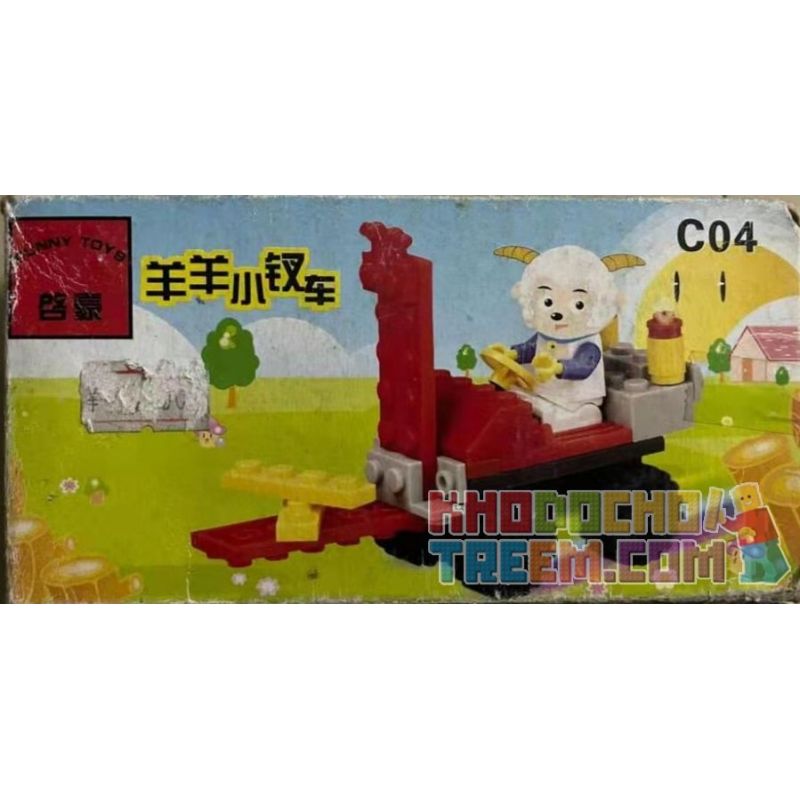 ENHANCED C04 non Lego CỪU VÀ CỪU bộ đồ chơi xếp lắp ráp ghép mô hình Movie & Game Phim Và Trò Chơi