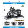SEMBO 701125 non  TRIUMPH BONEVILLE BOBBER. bộ đồ chơi xếp lắp ráp ghép mô hình Motorcycle Motorbike TRIUMPH BONNEVILLE BOBBER Xe Hai Bánh 245 khối
