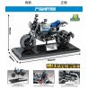 SEMBO 701119 non  DUKADI TRAVELS TỪ TOUR LỊCH bộ đồ chơi xếp lắp ráp ghép mô hình Motorcycle Motorbike DUCATI SCRAMBLER Xe Hai Bánh 201 khối