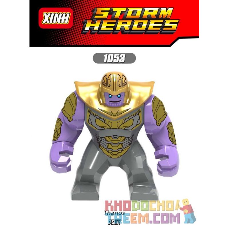 XINH 1053 non Lego KHÔNG HOÀN HẢO bộ đồ chơi xếp lắp ráp ghép mô hình Marvel Super Heroes THANOS Siêu Anh Hùng Marvel