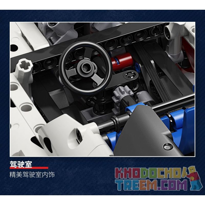 MOYU BLOCK MY88006 88006 non  MAKI-MACHI. bộ đồ chơi xếp lắp ráp ghép mô hình  DALMATIAN MONSTER TRUCK Kỹ Thuật Công Nghệ Cao Mô Hình Phương Tiện 987 khối