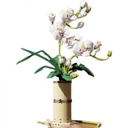 QIZHILE 92000 non  PHALAENOPSIS. bộ đồ chơi xếp lắp ráp ghép mô hình Creator Expert Chuyên Gia Sáng Tạo 588 khối