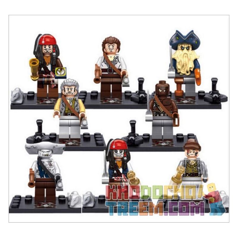 XSZ KSZ 515 non Lego CARIBBEAN PIRATE. bộ đồ chơi xếp lắp ráp ghép mô hình Pirates Of The Caribbean Cướp Biển Vùng Caribe