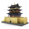 WANGE 6222 non  GANSU JIAGUAN. bộ đồ chơi xếp lắp ráp ghép mô hình JIAYU PASS 1511 khối