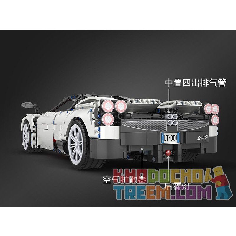 Winner 7050 non  XE ĐUA PORSCHE TRẮNG tỷ lệ 1:10 bộ đồ chơi xếp lắp ráp ghép mô hình  SUPER FERRARIED RACING CAR Kỹ Thuật Công Nghệ Cao Mô Hình Phương Tiện 2209 khối