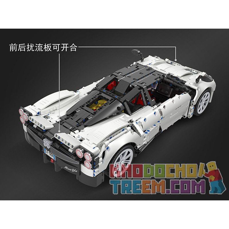 Winner 7050 non  XE ĐUA PORSCHE TRẮNG tỷ lệ 1:10 bộ đồ chơi xếp lắp ráp ghép mô hình  SUPER FERRARIED RACING CAR Kỹ Thuật Công Nghệ Cao Mô Hình Phương Tiện 2209 khối