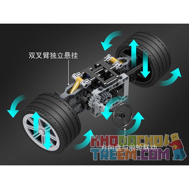 Winner 7050 non  XE ĐUA PORSCHE TRẮNG tỷ lệ 1:10 bộ đồ chơi xếp lắp ráp ghép mô hình  SUPER FERRARIED RACING CAR Kỹ Thuật Công Nghệ Cao Mô Hình Phương Tiện 2209 khối