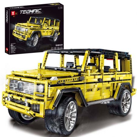 REBRICKABLE MOC-31044 31044 MOC31044 ZHEGAO QL0415 0415 non  MERCEDES-BENZ G65 AMG 1:10 tỷ lệ 1:10 bộ đồ chơi xếp lắp ráp ghép mô hình  Kỹ Thuật Công Nghệ Cao Mô Hình Phương Tiện 2301 khối