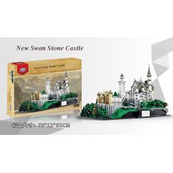 XINGBAO XB-05002 05002 XB05002 non  LÂU ĐÀI THIÊN NGA TRẮNG bộ đồ chơi xếp lắp ráp ghép mô hình Architecture NEW SWAN STONE CASTLE Công Trình Kiến Trúc 7437 khối XINGBAO XB-05002 05002 XB05002 non  LÂU ĐÀI THIÊN NGA TRẮNG bộ đồ chơi xếp lắp ráp ghép mô hình Architecture NEW SWAN STONE CASTLE Công Trình Kiến Trúc 7437 khối