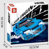 MouldKing 10113 Mould King 10113 REBRICKABLE MOC-29377 29377 MOC29377 SHENG YUAN SY SY0002 0002 non  NISSAN SKYLINE GTR R34 tỷ lệ 1:12 bộ đồ chơi xếp lắp ráp ghép mô hình Creator Sáng Tạo 1513 khối