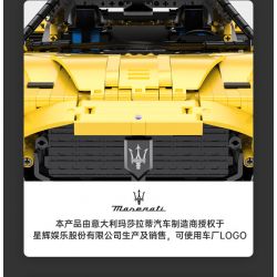 RASTAR 93500 93510: Maserati MC 20 Nettuno Poseidon Gầm Rú Tỷ Lệ 1:8 Chi Tiết) (3400 Chi Tiết) - Ảnh 22