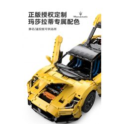 RASTAR 93500 93510: Maserati MC 20 Nettuno Poseidon Gầm Rú Tỷ Lệ 1:8 Chi Tiết) (3400 Chi Tiết) - Ảnh 17