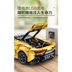 RASTAR 93500 93510: Maserati MC 20 Nettuno Poseidon Gầm Rú Tỷ Lệ 1:8 Chi Tiết) (3400 Chi Tiết) - Ảnh 14