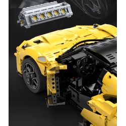 RASTAR 93500 93510: Maserati MC 20 Nettuno Poseidon Gầm Rú Tỷ Lệ 1:8 Chi Tiết) (3400 Chi Tiết) - Ảnh 19