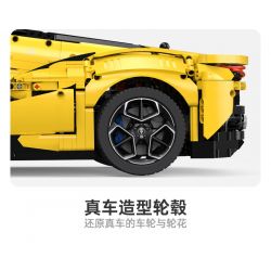 RASTAR 93500 93510: Maserati MC 20 Nettuno Poseidon Gầm Rú Tỷ Lệ 1:8 Chi Tiết) (3400 Chi Tiết) - Ảnh 18