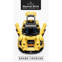 RASTAR 93500 93510: Maserati MC 20 Nettuno Poseidon Gầm Rú Tỷ Lệ 1:8 Chi Tiết) (3400 Chi Tiết) - Ảnh 12