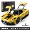 RASTAR 93510 93500 non  MASERATI MC 20 NETTUNO POSEIDON GẦM RÚ tỷ lệ 1:8 bộ đồ chơi xếp lắp ráp ghép mô hình MASERATI MC20 NETTUNO 3400 khối
