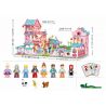 SLUBAN M38-B1117 B1117 1117 M38B1117 38-B1117 non  VƯỜN NGÂN XUÂN bộ đồ chơi xếp lắp ráp ghép mô hình 1342 khối