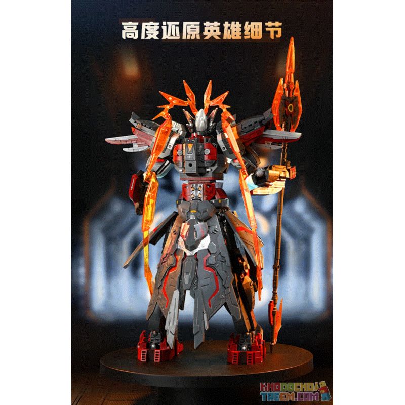 KEEPPLEY K21102 21102 non  DANH DỰ CỦA CÁC VỊ VUA MECHA TẬN THẾ LỮ BỐ bộ đồ chơi xếp lắp ráp ghép mô hình Movie & Game DOOMSDAY MECHA Phim Và Trò Chơi