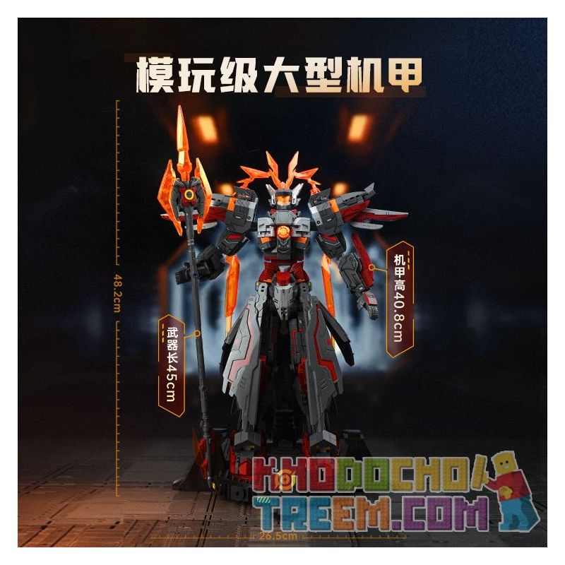 KEEPPLEY K21102 21102 non  DANH DỰ CỦA CÁC VỊ VUA MECHA TẬN THẾ LỮ BỐ bộ đồ chơi xếp lắp ráp ghép mô hình Movie & Game DOOMSDAY MECHA Phim Và Trò Chơi