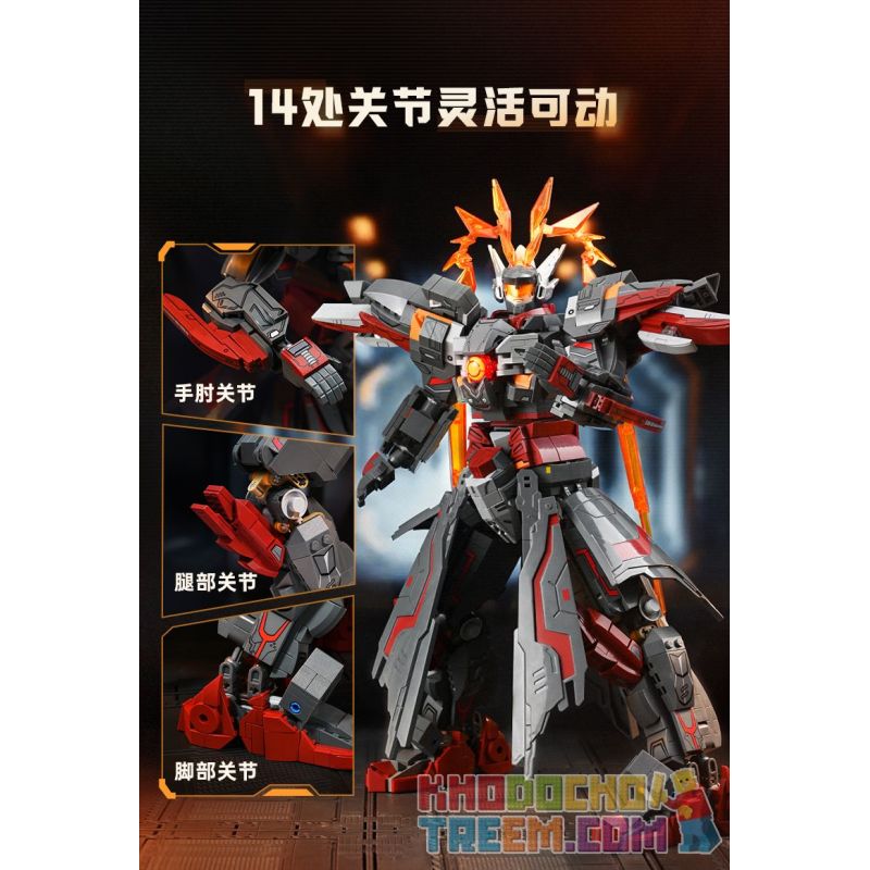 KEEPPLEY K21102 21102 non  DANH DỰ CỦA CÁC VỊ VUA MECHA TẬN THẾ LỮ BỐ bộ đồ chơi xếp lắp ráp ghép mô hình Movie & Game DOOMSDAY MECHA Phim Và Trò Chơi
